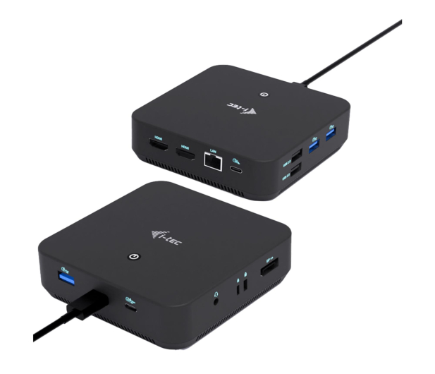 I-TEC USB-C DP Dual HDMI Dock Power Delivery 100W C31TRIPLEVIDEODPPRO - 1349207 - zdjęcie 3